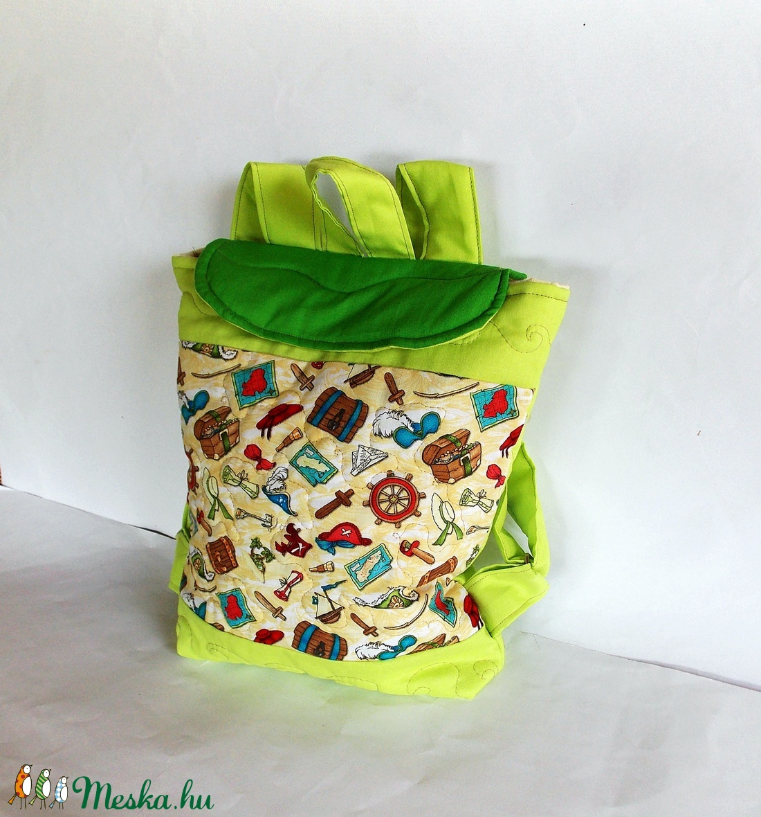 Karib tenger kalózai hátizsák, kisfiú, kislány táska, ovistáska, hátizsák Készleten! - táska & tok - hátizsák - hátizsák - Meska.hu