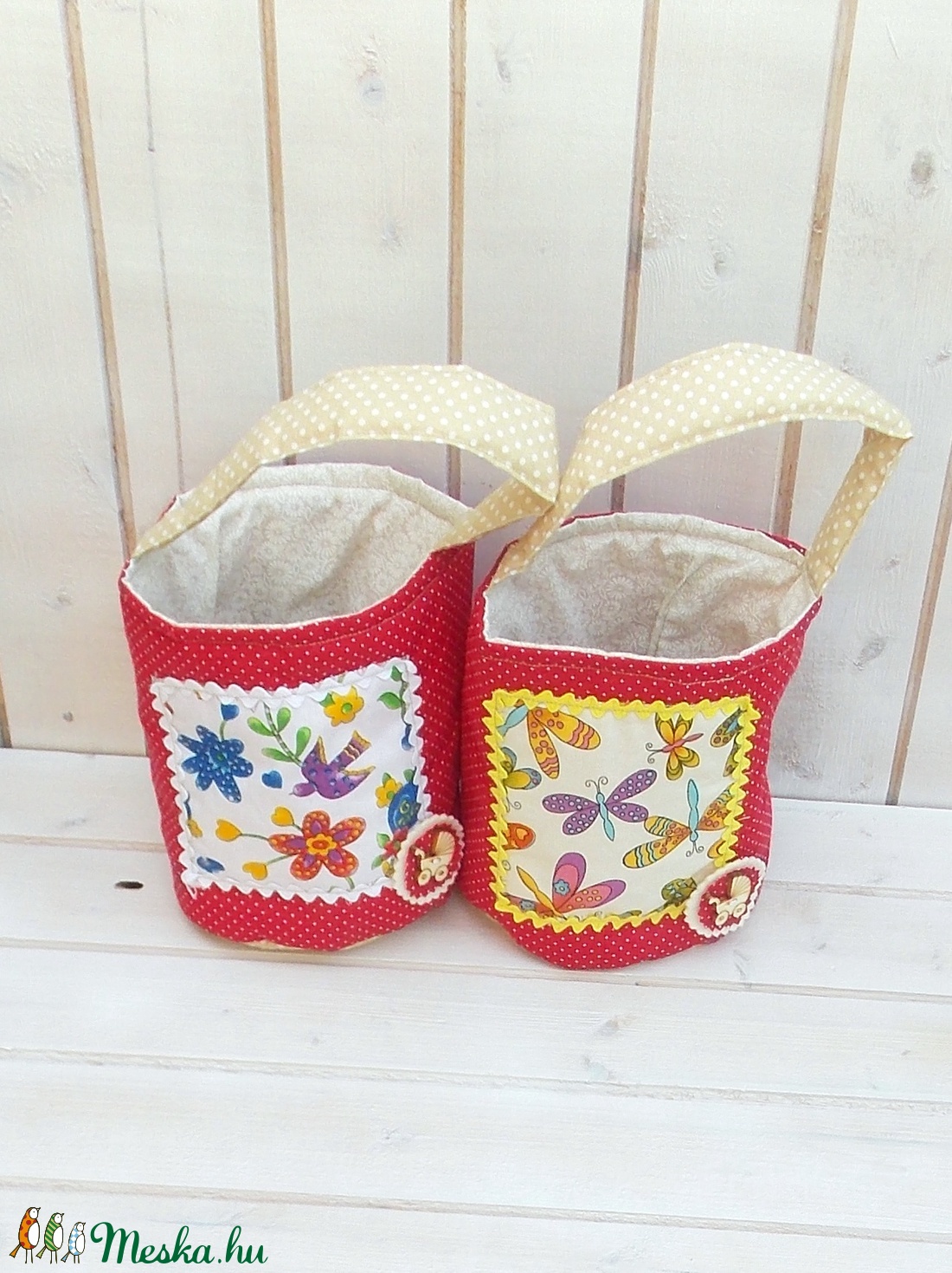 ovis táska, kiskosár, textiltároló -  - Meska.hu