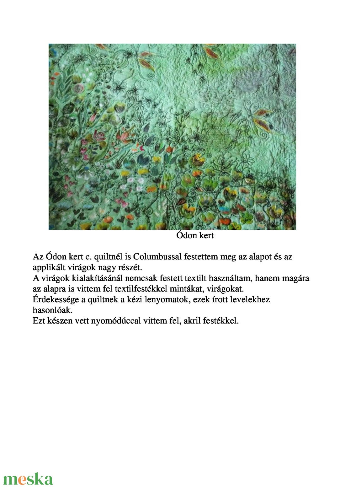 Textil festési technikák leírás -  - Meska.hu