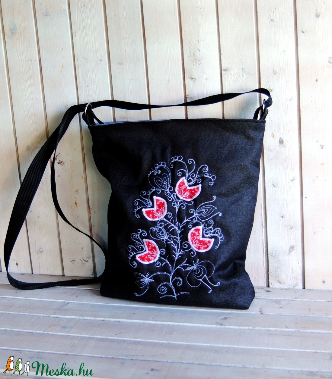 Rose Tulipános virágos táska, laptop táska -  - Meska.hu