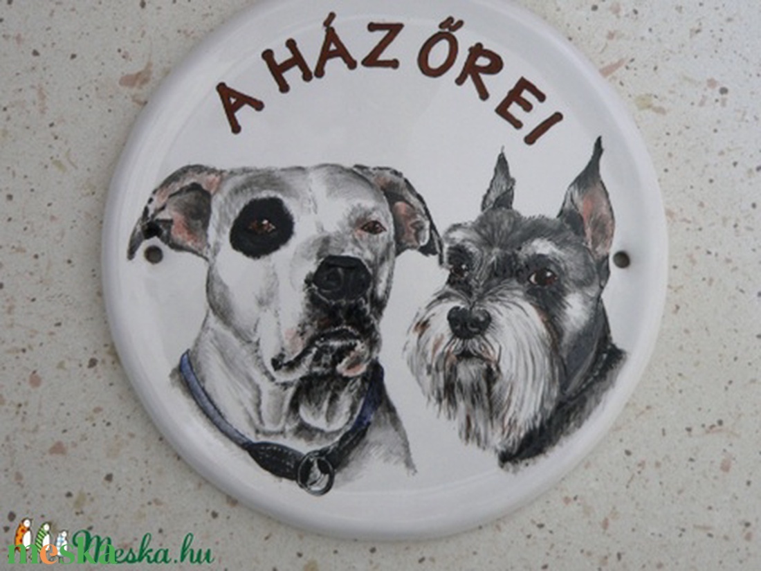 Házőrző tábla -  - Meska.hu