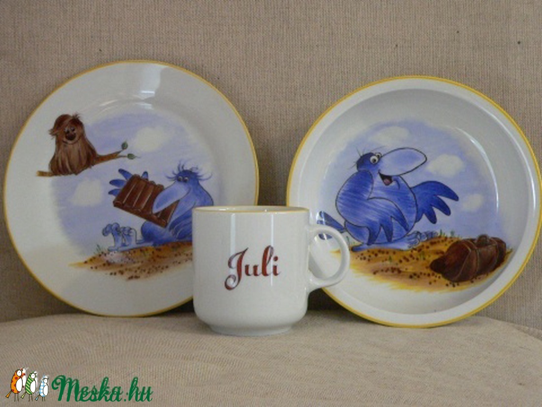 Pom pom és Gombóc Artúr -  - Meska.hu