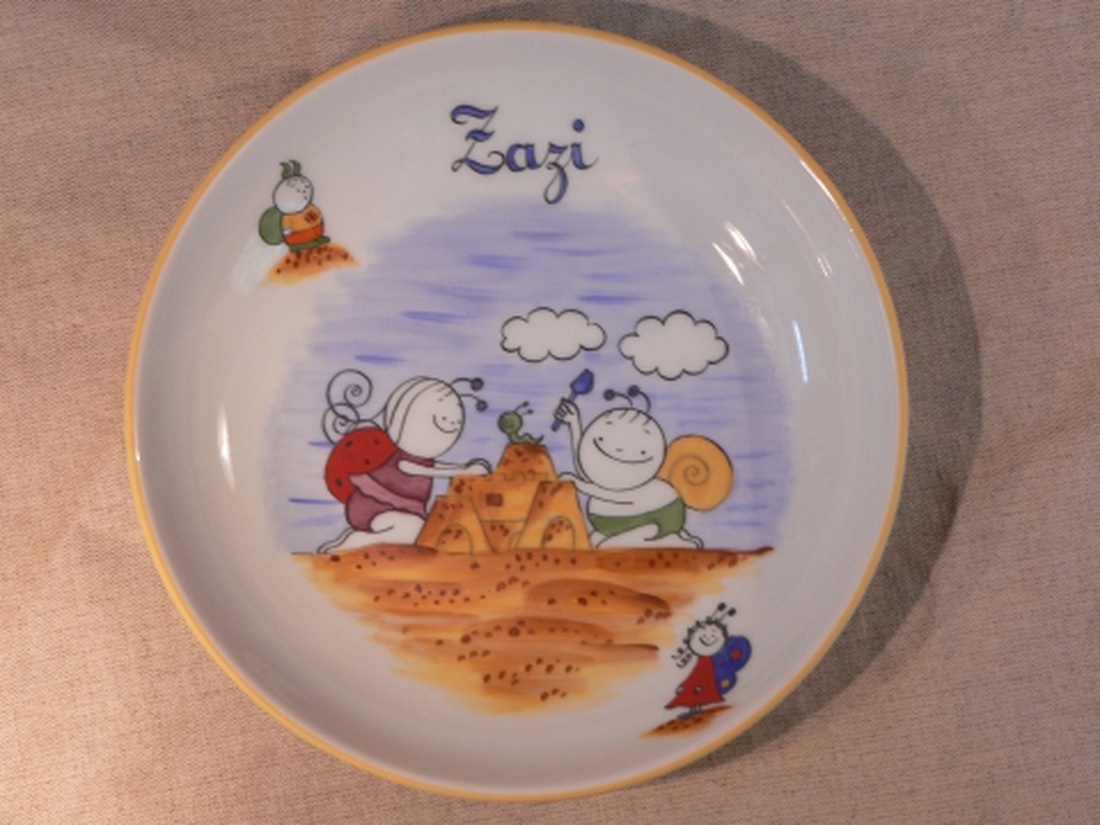 Bogyó és Babóca étkészlet  Ancsánakl -  - Meska.hu