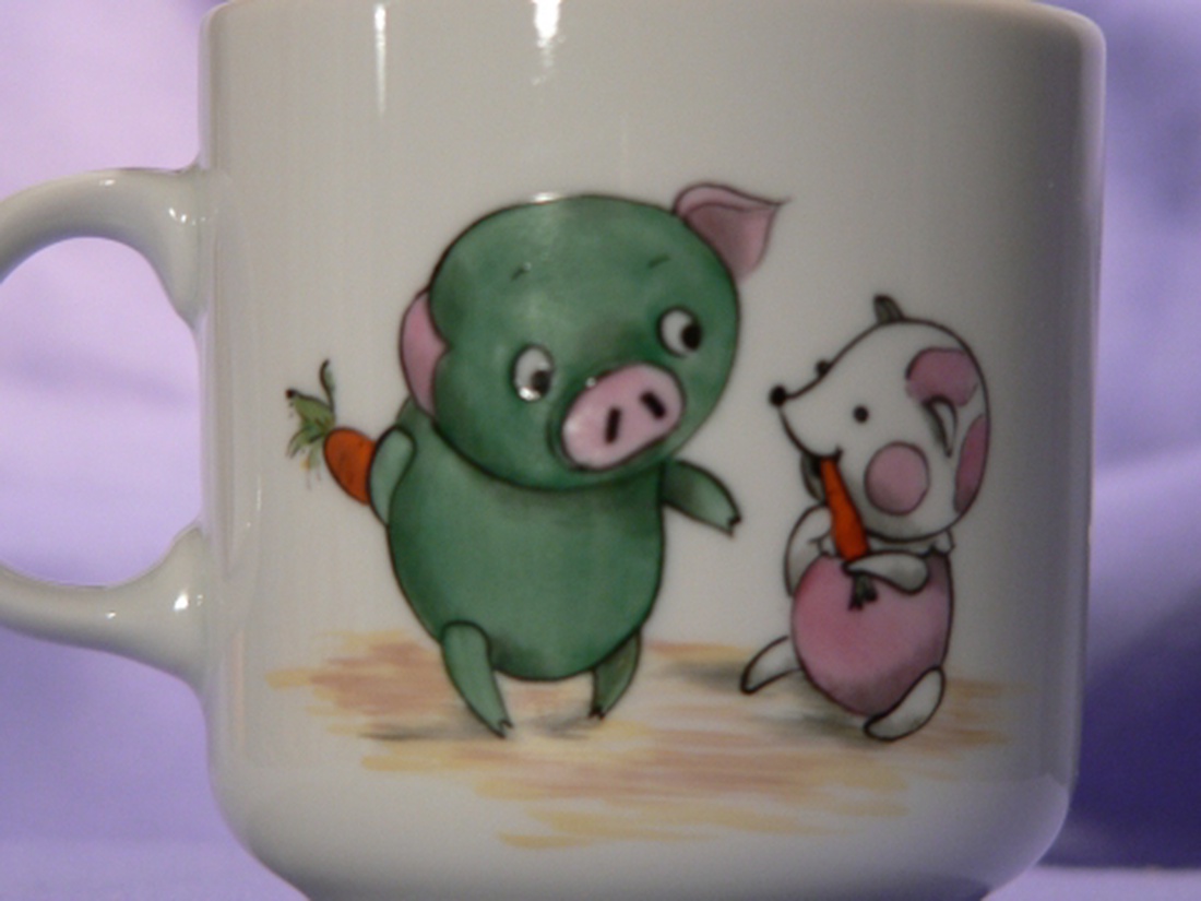 Mazsola és Tádé -  - Meska.hu