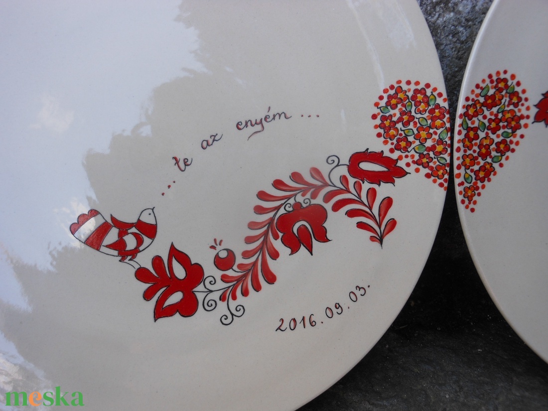 Magyar motívumos készlet  - esküvő - emlék & ajándék - nászajándék - esküvői pénzátadó boríték, kártya - Meska.hu