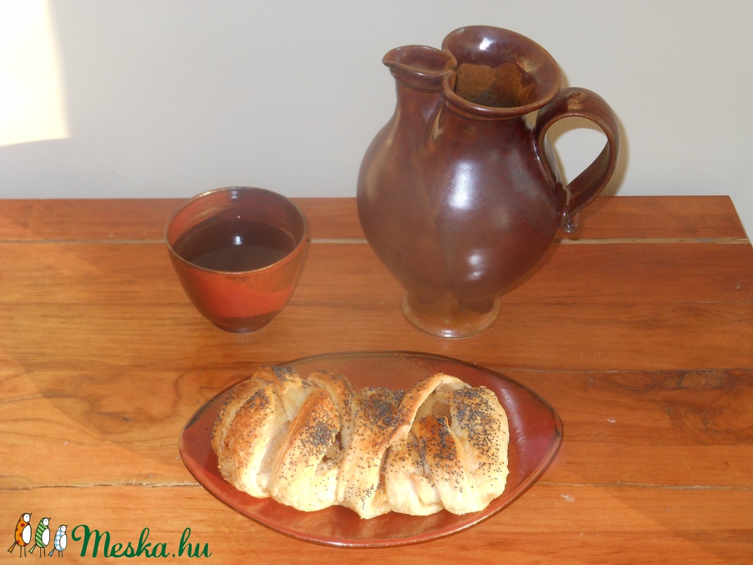 Boroskancsó pohárral,tálkával -  - Meska.hu