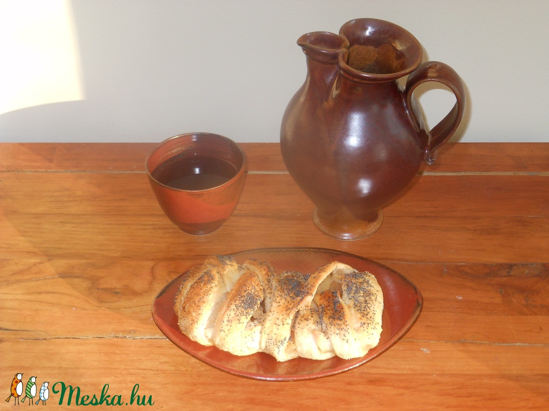 Boroskancsó pohárral,tálkával -  - Meska.hu