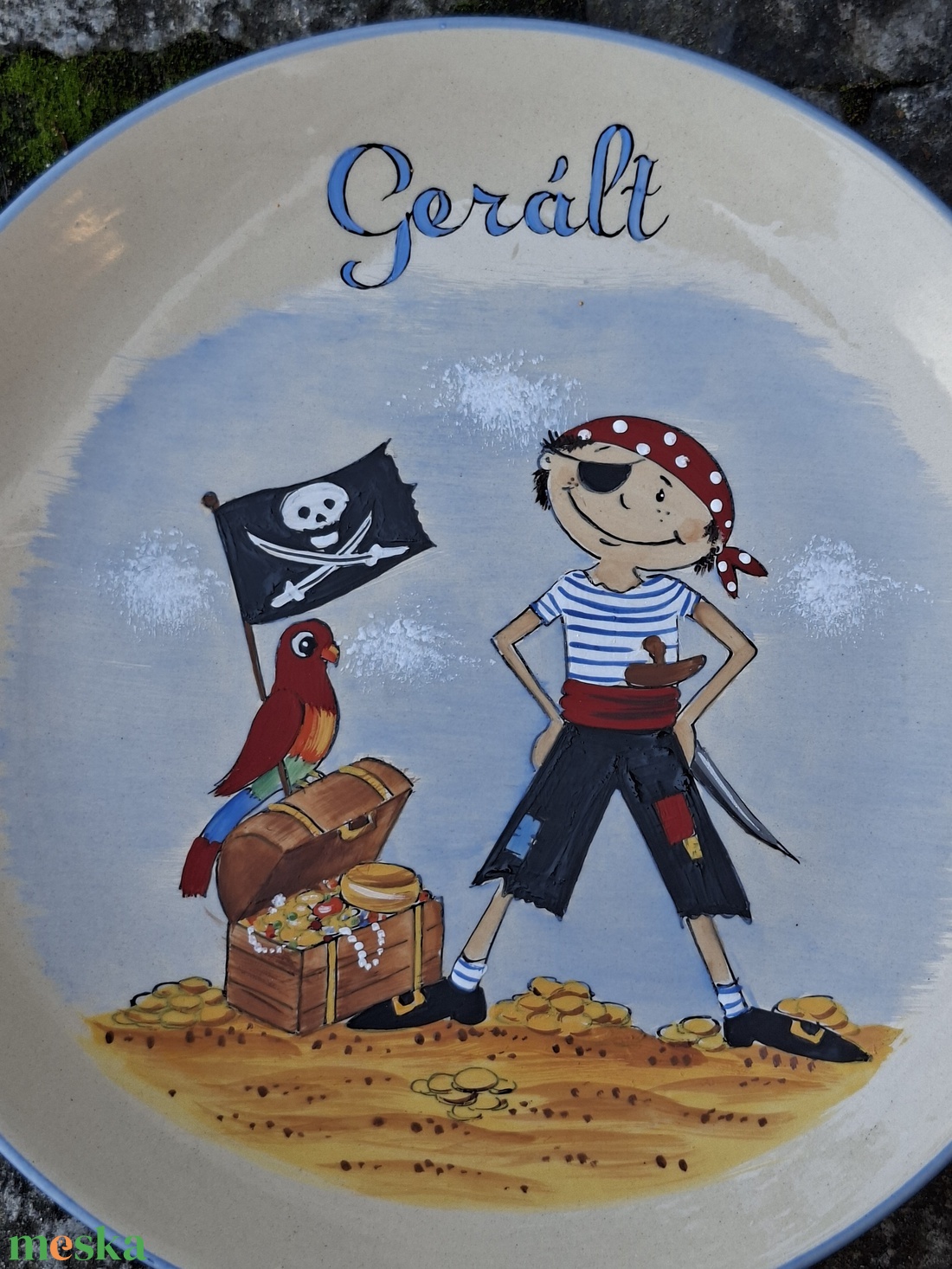 Maja tányérja -  - Meska.hu