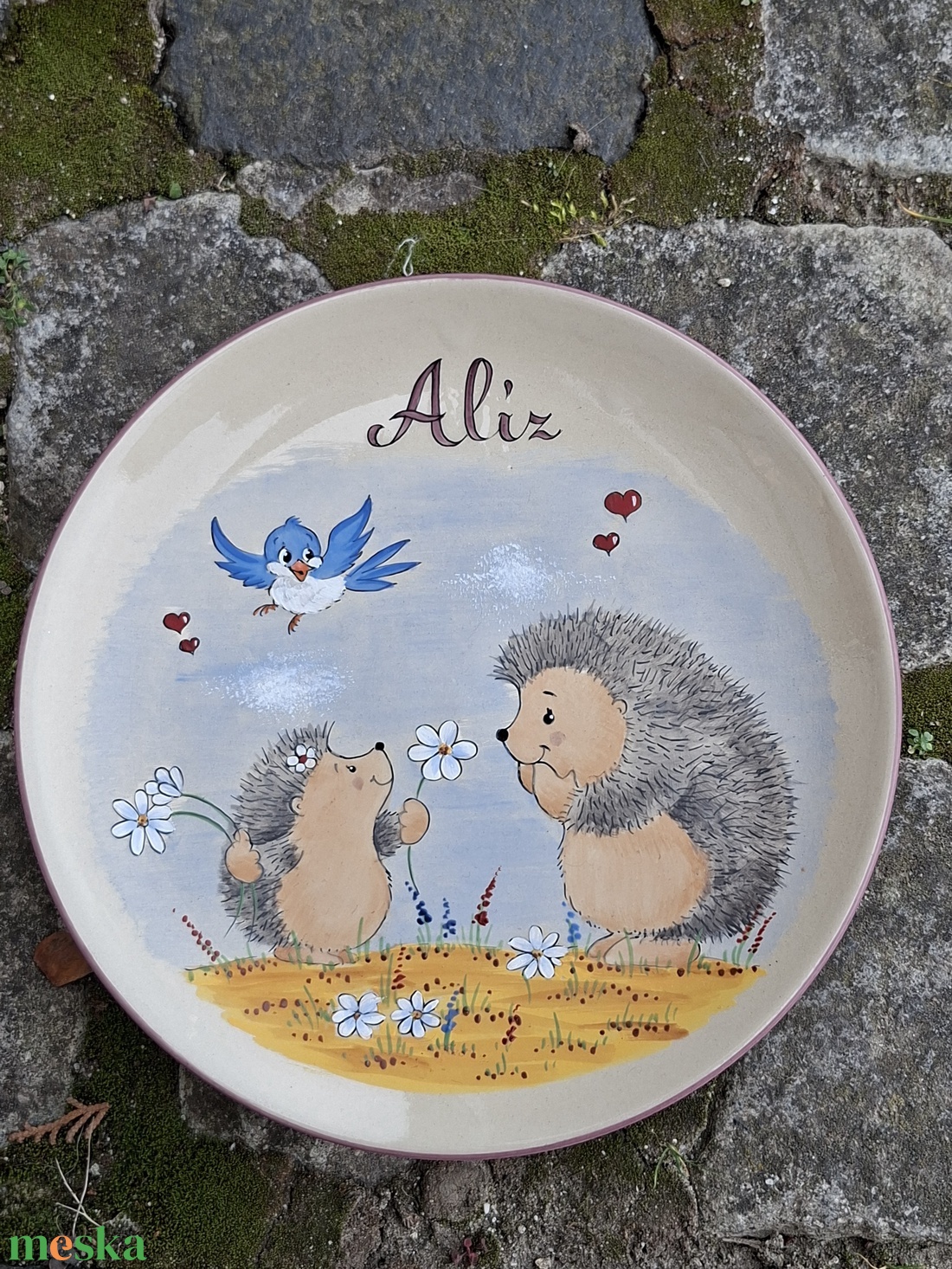 Evelin tányérja -  - Meska.hu Evelin tányérja -  - Meska.hu