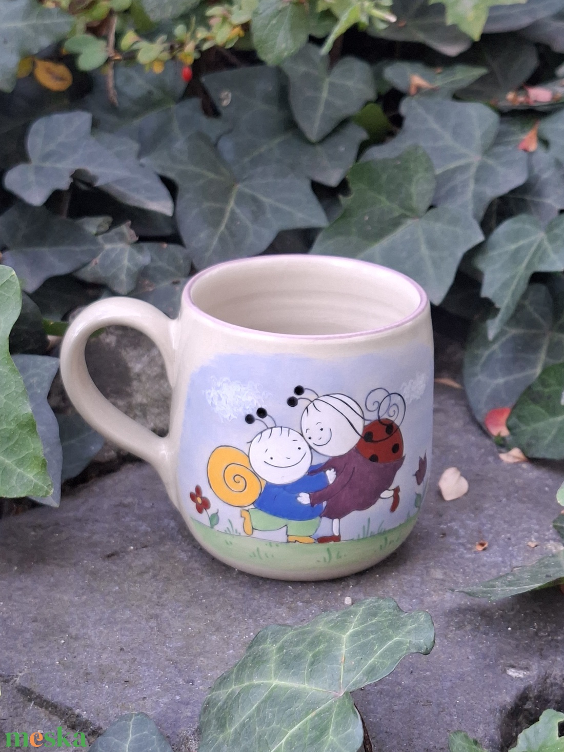 Hajni bögréje - otthon & életmód - konyhafelszerelés, tálalás - tálalás - tányér & étkészlet - Meska.hu