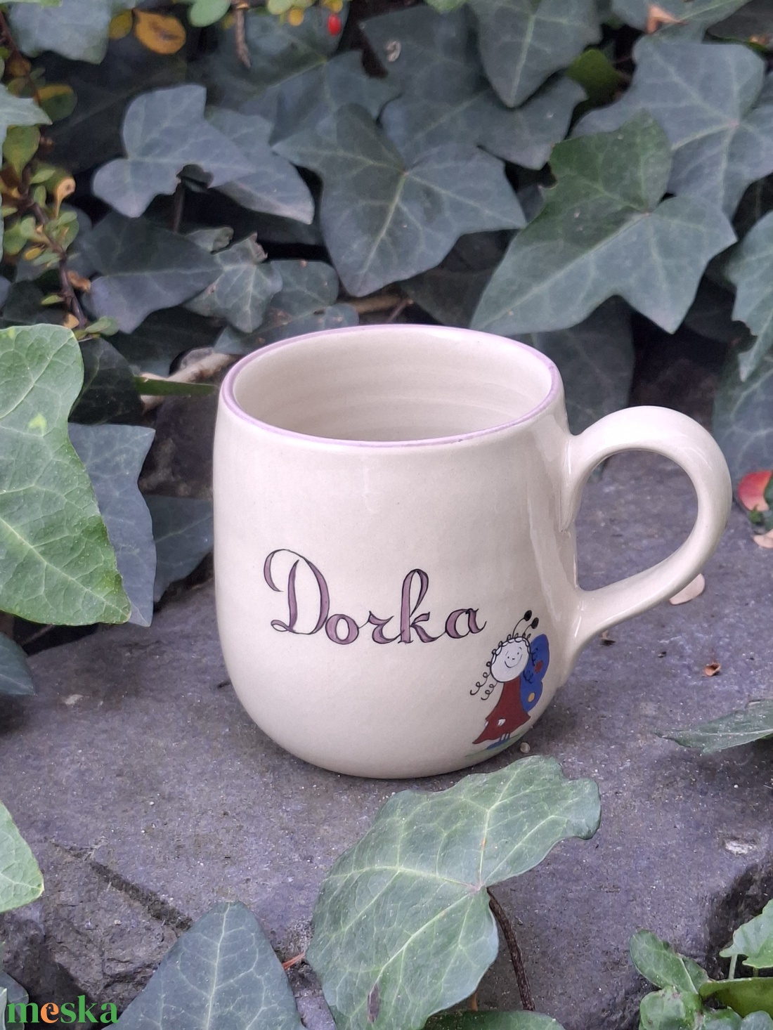 Hajni bögréje - otthon & életmód - konyhafelszerelés, tálalás - tálalás - tányér & étkészlet - Meska.hu