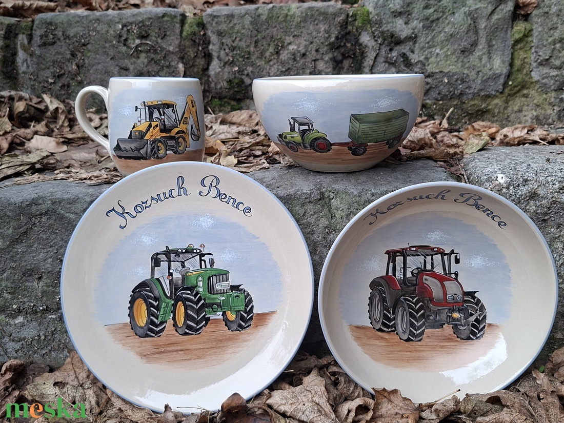 Munkagépes készlet - otthon & életmód - konyhafelszerelés, tálalás - konyhai dekoráció - konyhai dísz - Meska.hu