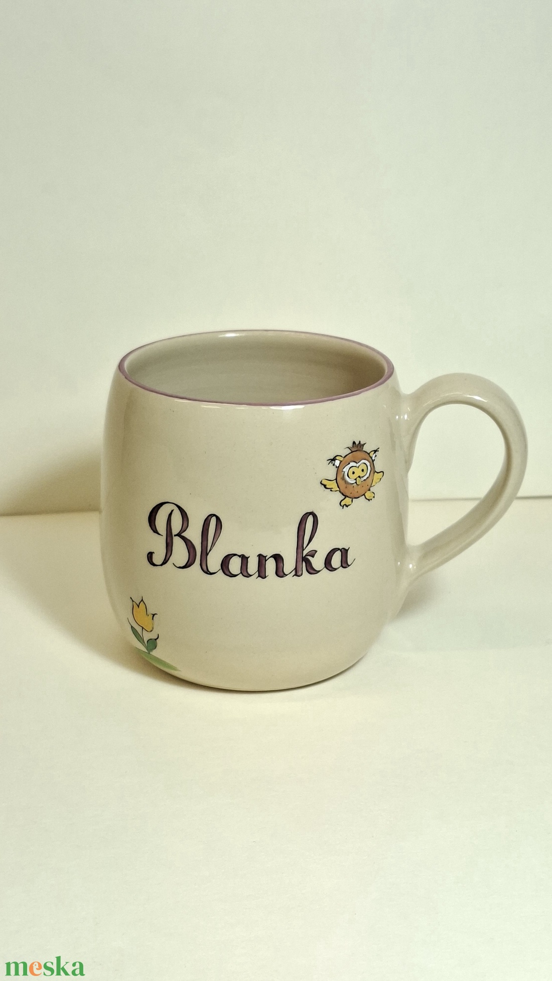 Lívia bögréje - otthon & életmód - konyhafelszerelés, tálalás - tálalás - tányér & étkészlet - Meska.hu