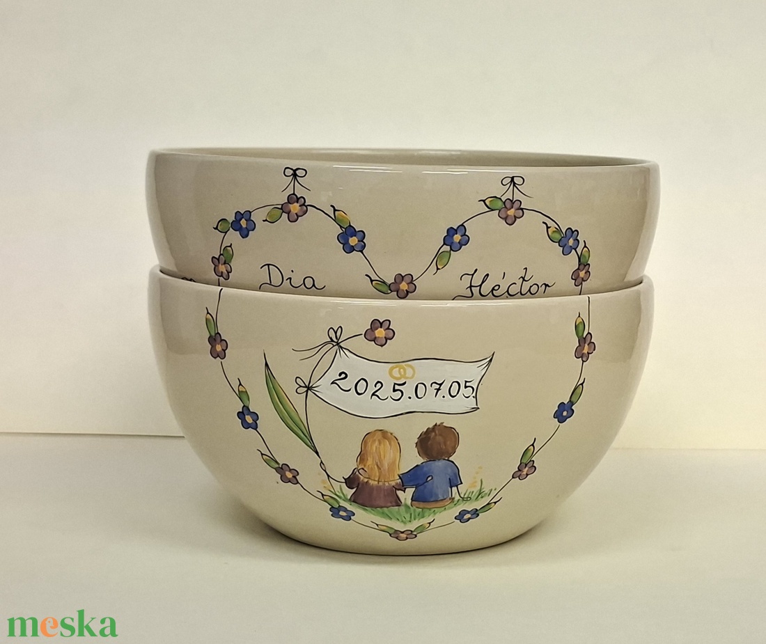 Müzlis tálak Diának - otthon & életmód - konyhafelszerelés, tálalás - tálalás - tányér & étkészlet - Meska.hu