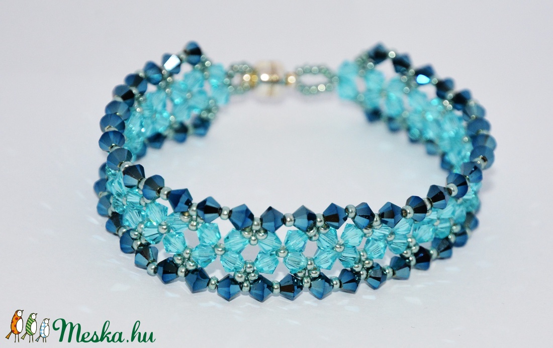 Swarovski kristály karkötő - ékszer - karkötő - gyöngyös karkötő - Meska.hu Swarovski kristály karkötő - ékszer - karkötő - gyöngyös karkötő - Meska.hu