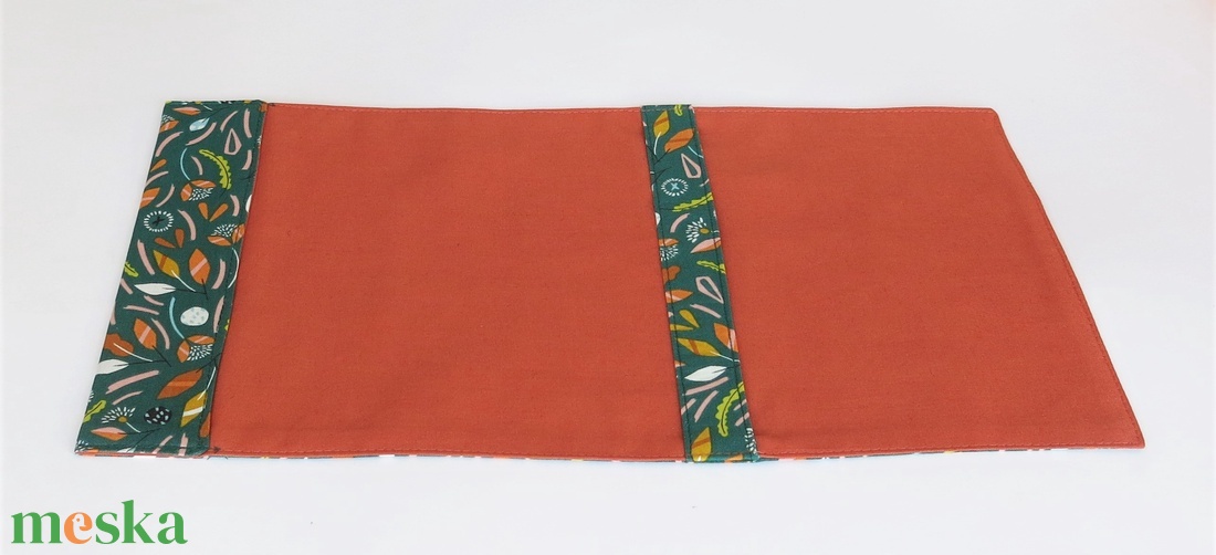 Textil könyvborító - otthon & életmód - papír, írószer - könyv- és füzetborító - Meska.hu