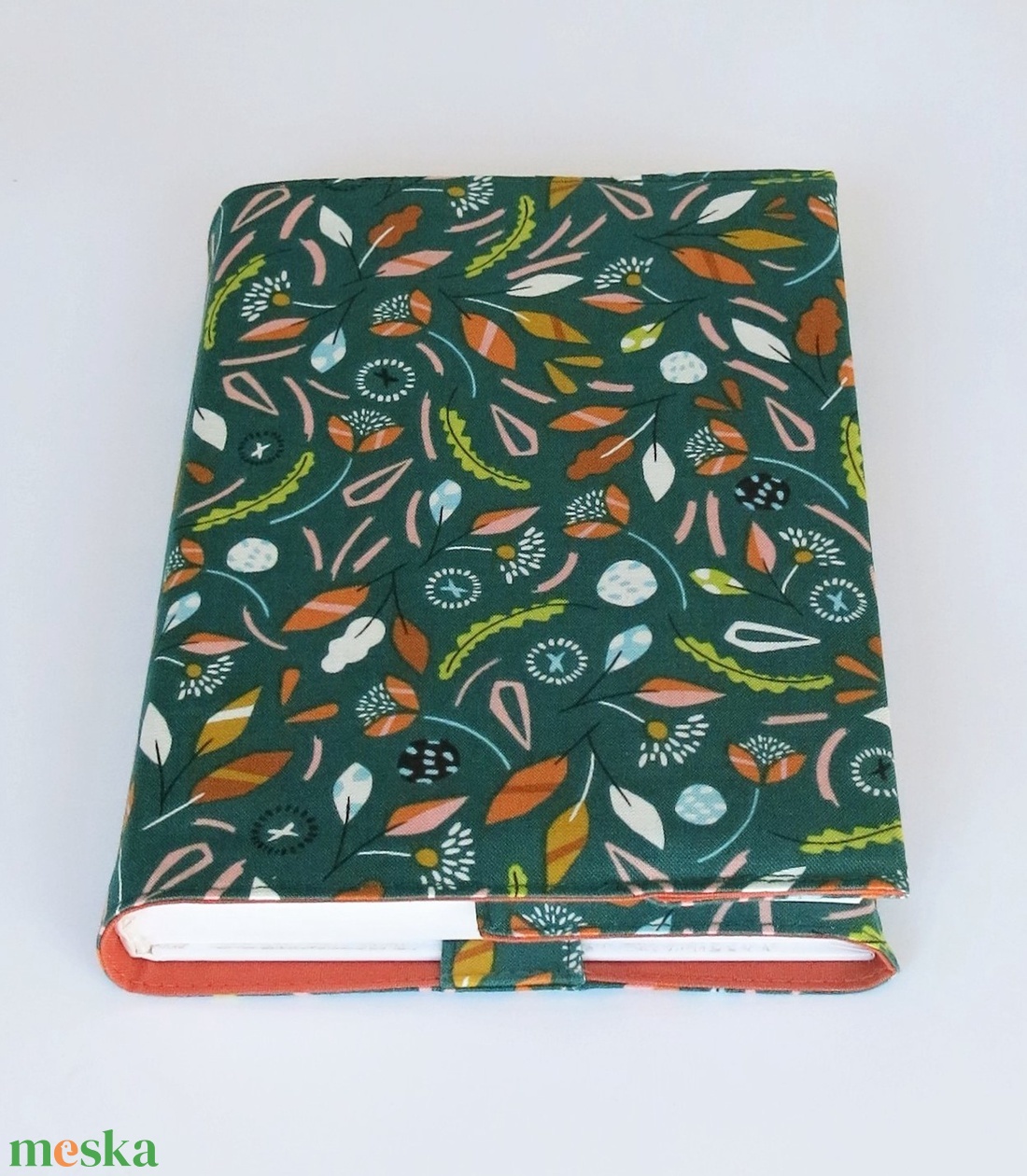 Textil könyvborító - otthon & életmód - papír, írószer - könyv- és füzetborító - Meska.hu