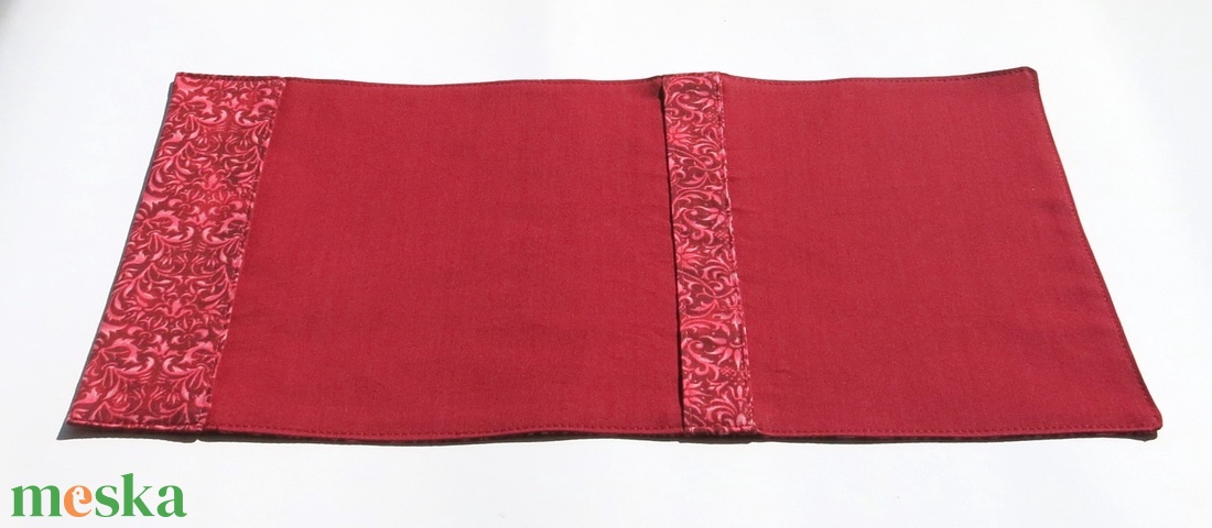 Textil könyvborító - otthon & életmód - papír, írószer - könyv- és füzetborító - Meska.hu