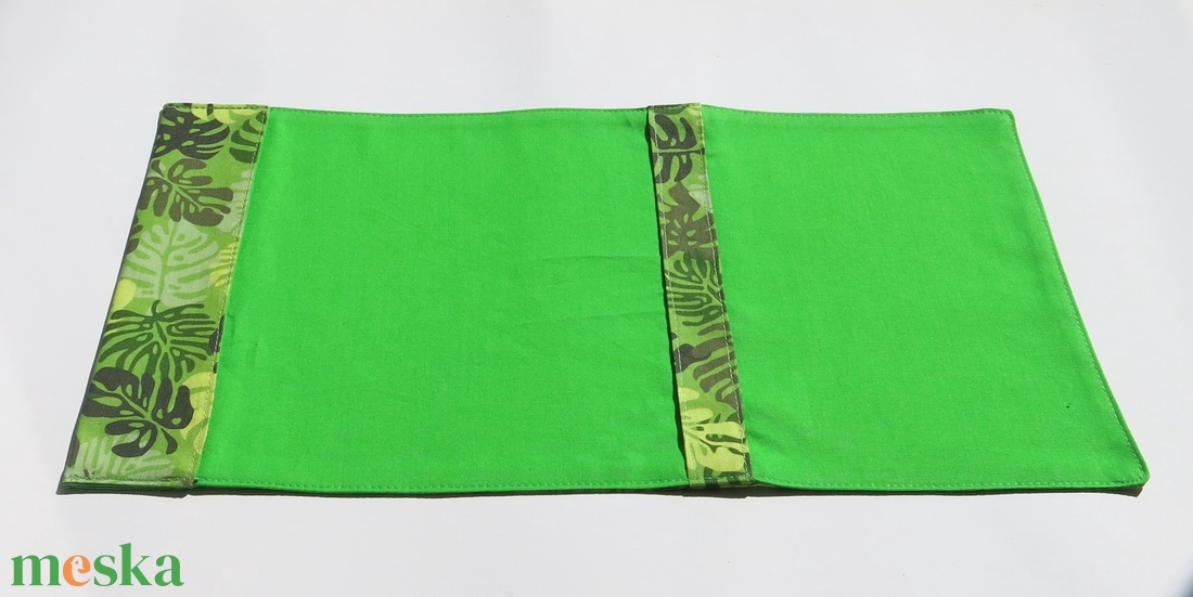 Textil könyvborító - otthon & életmód - papír, írószer - könyv- és füzetborító - Meska.hu