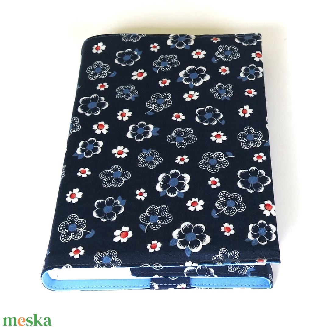 Textil könyvborító - otthon & életmód - papír, írószer - könyv- és füzetborító - Meska.hu