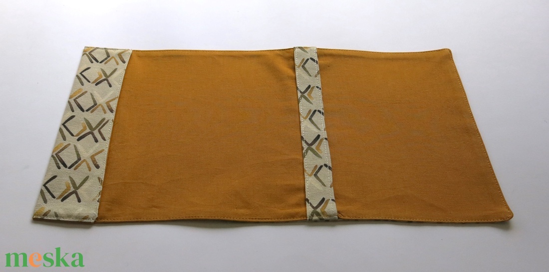 Textil könyvborító - otthon & életmód - papír, írószer - könyv- és füzetborító - Meska.hu