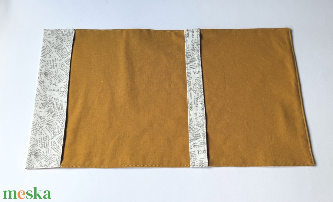 Textil könyvborító - otthon & életmód - papír, írószer - könyv- és füzetborító - Meska.hu