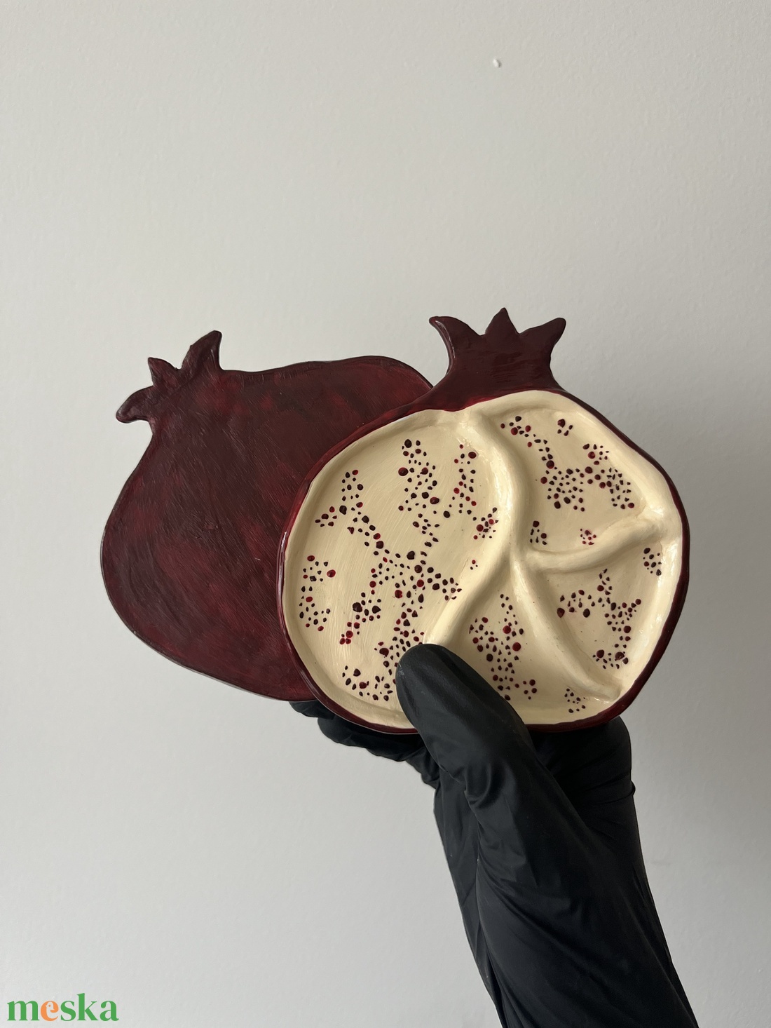 Pomegranate dekorációk/ ékszertartó tálkák - otthon & életmód - dekoráció - dísztárgy - Meska.hu