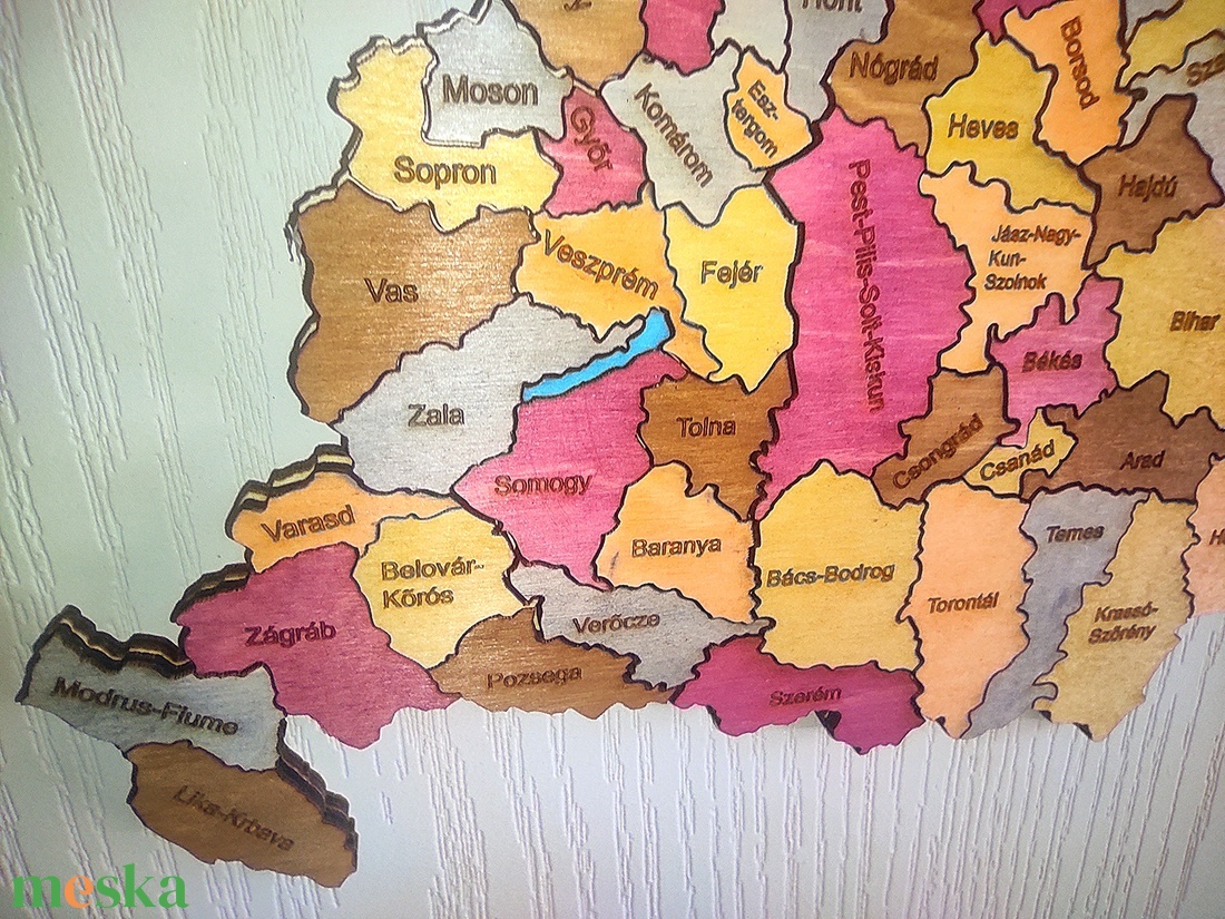 Nagy Magyarország térkép, megyetérkép - otthon & életmód - dekoráció - fali és függő dekoráció - térkép - Meska.hu Nagy Magyarország térkép, megyetérkép - otthon & életmód - dekoráció - fali és függő dekoráció - térkép - Meska.hu