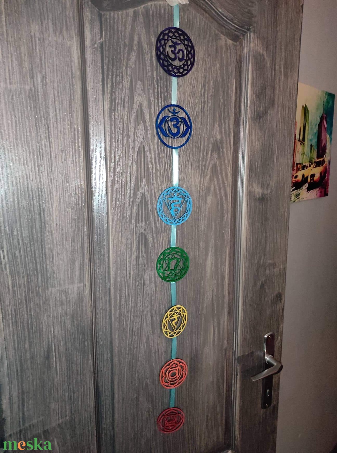 Chakra lánc, dekoráció falra, ajtóra akciós termékkép 1
