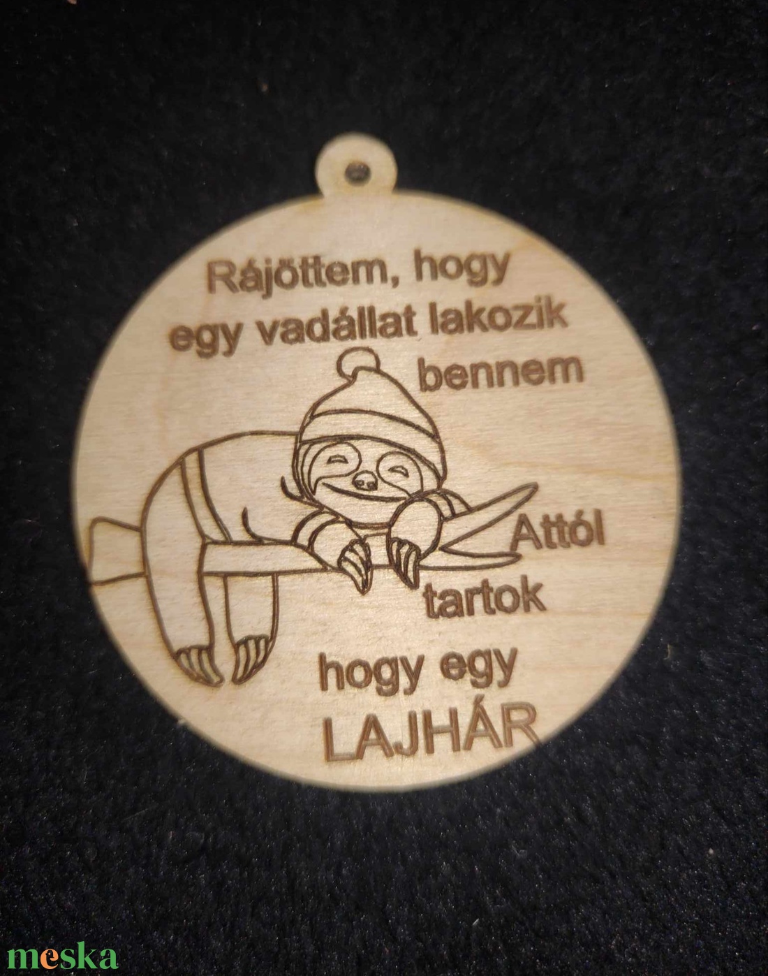 Karácsonyfadísz mémekkel, poénokkal akciós termékkép 1