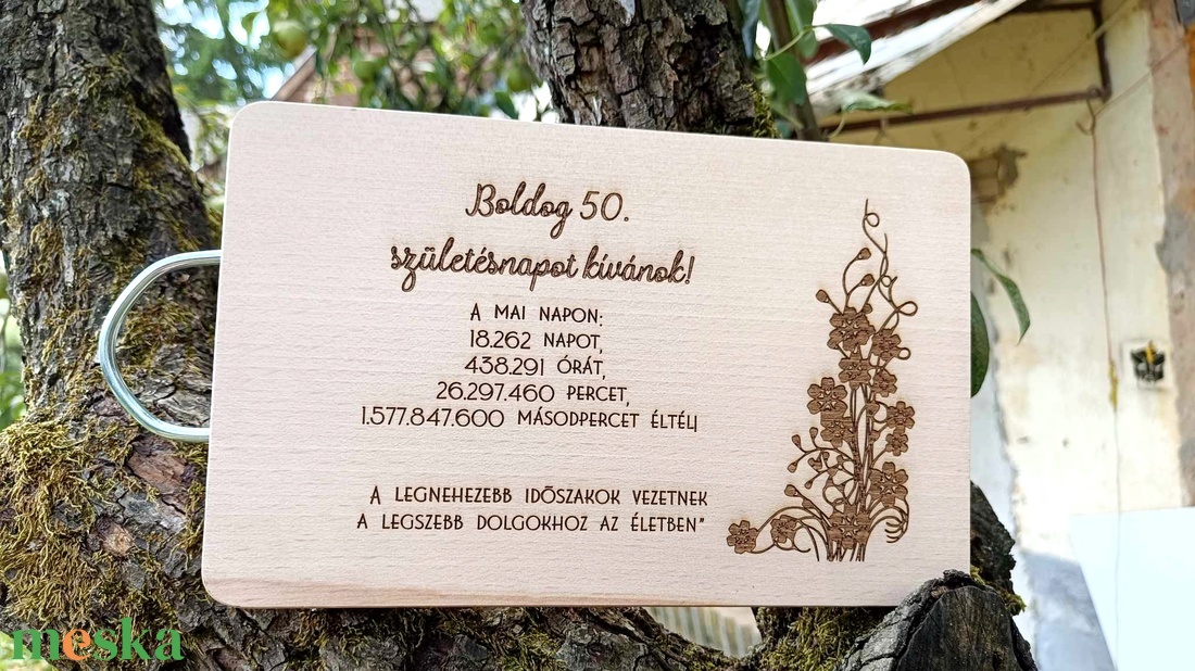 Egyedi vágódeszka, bármilyen grafikával, felirattal akciós termékkép 1