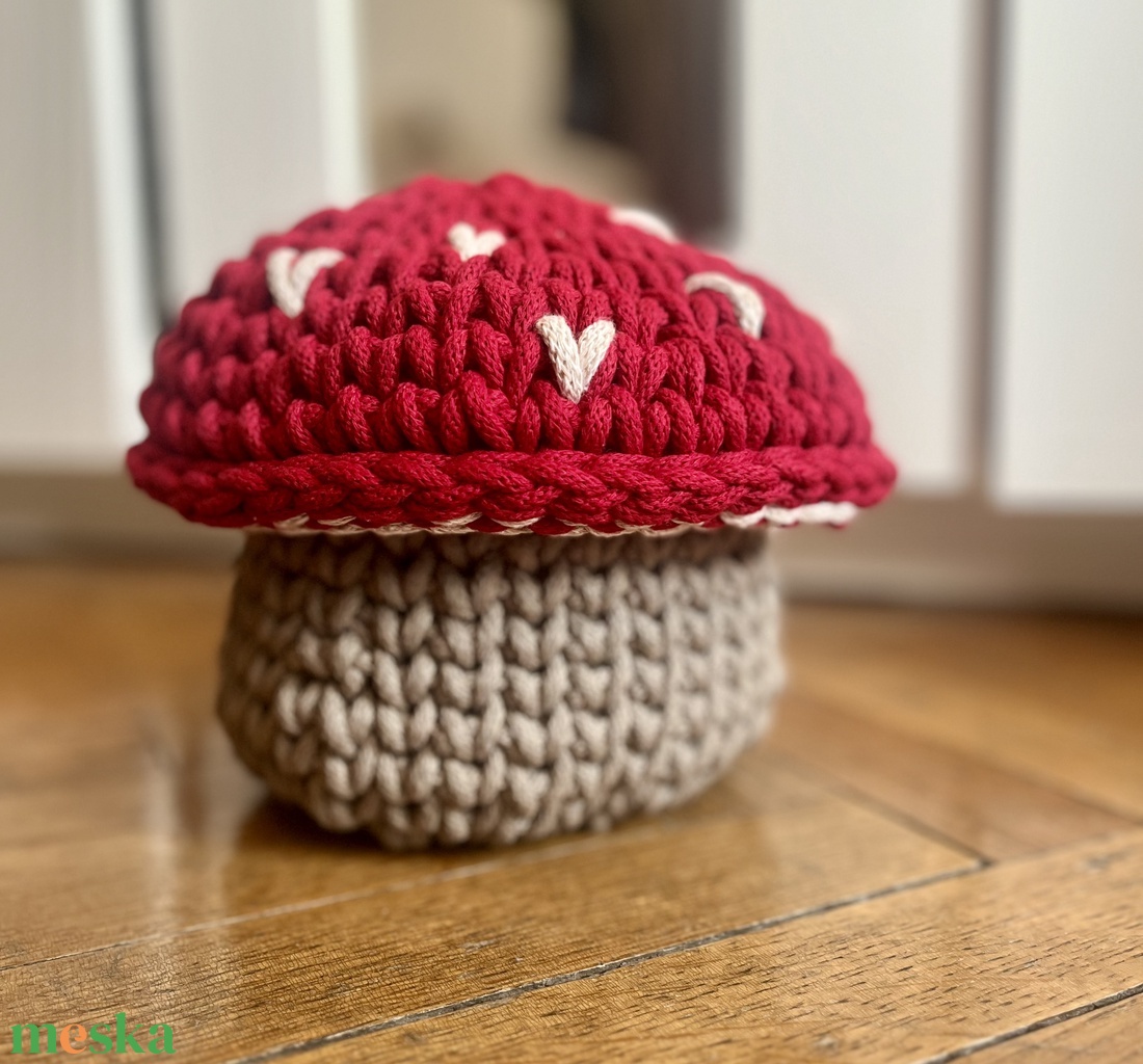 Horgolt gombák - otthon & életmód - tárolás & rendszerezés - tárolókosár - Meska.hu Horgolt gombák - otthon & életmód - tárolás & rendszerezés - tárolókosár - Meska.hu