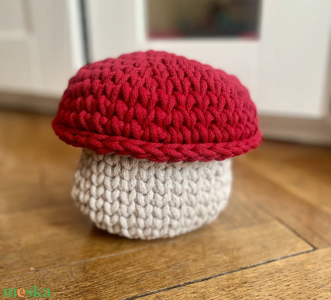 Horgolt gombák - otthon & életmód - tárolás & rendszerezés - tárolókosár - Meska.hu Horgolt gombák - otthon & életmód - tárolás & rendszerezés - tárolókosár - Meska.hu