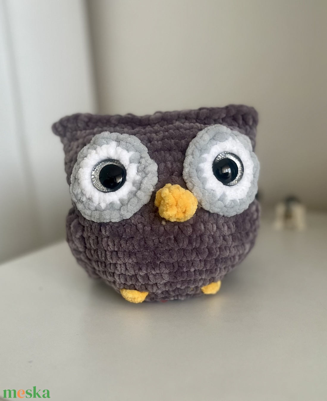 Ottó a bagoly  - játék & sport - plüssállat & játékfigura - bagoly - Meska.hu