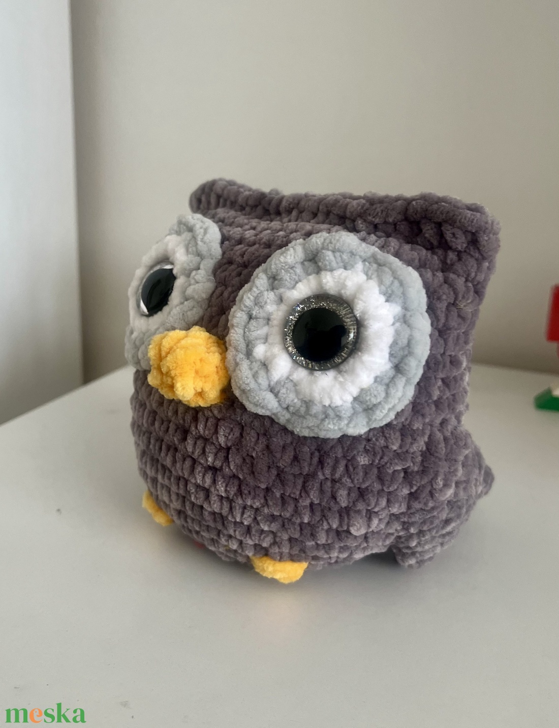 Ottó a bagoly  - játék & sport - plüssállat & játékfigura - bagoly - Meska.hu