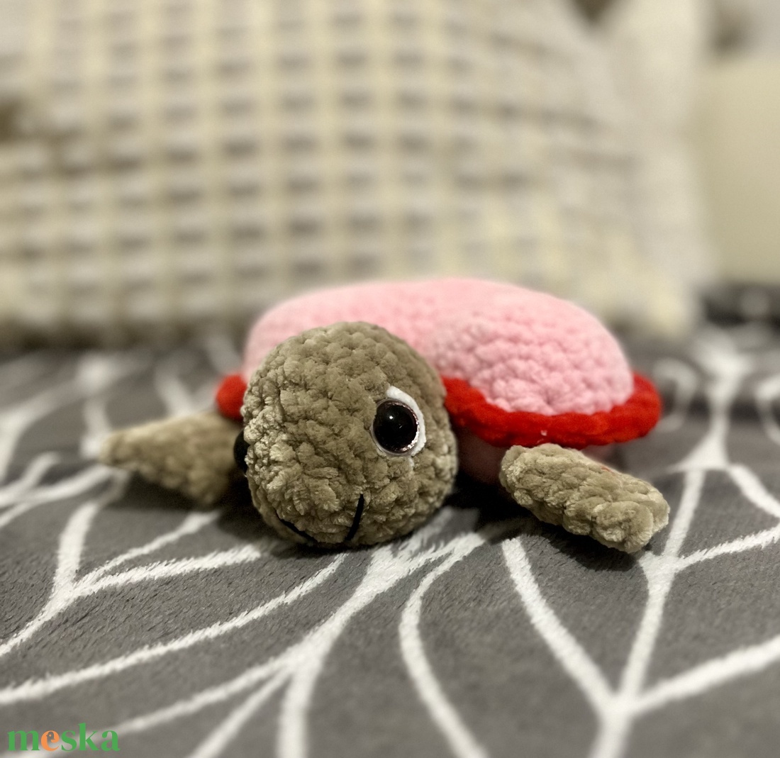 Szíves teknős  - játék & sport - plüssállat & játékfigura - más figura - Meska.hu