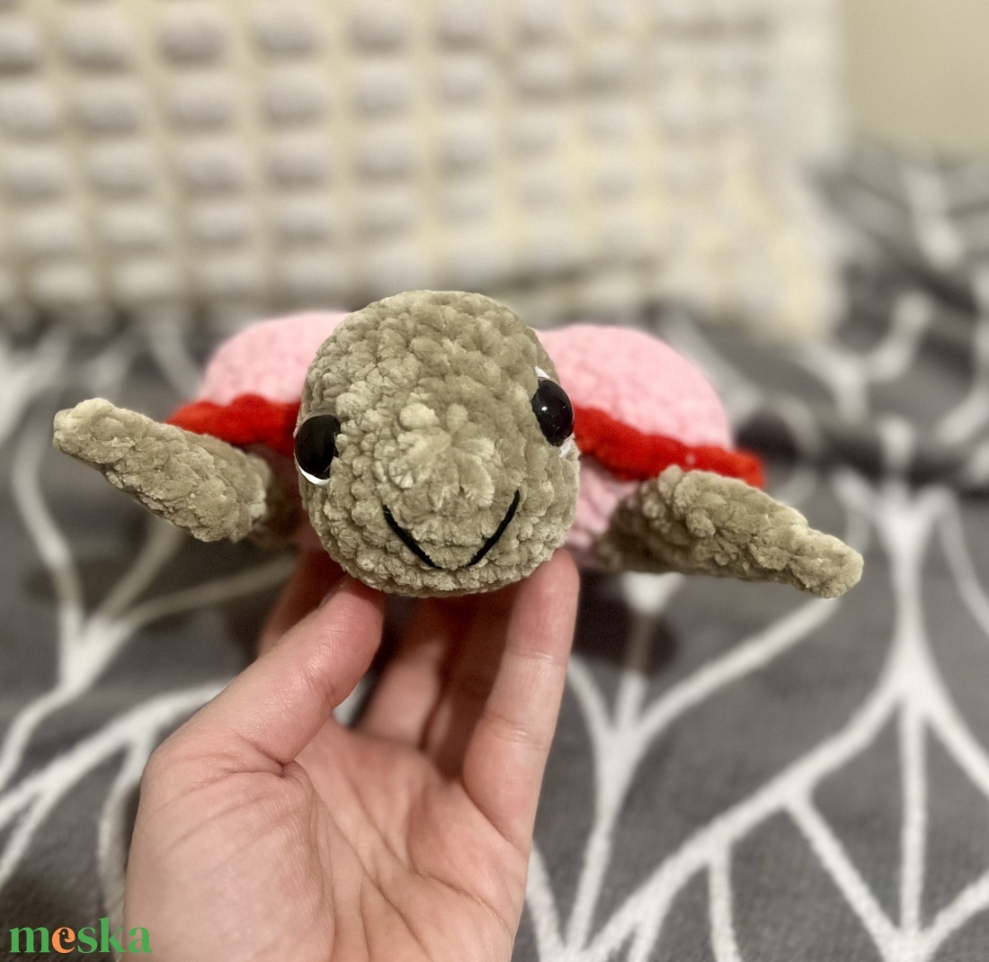 Szíves teknős  - játék & sport - plüssállat & játékfigura - más figura - Meska.hu