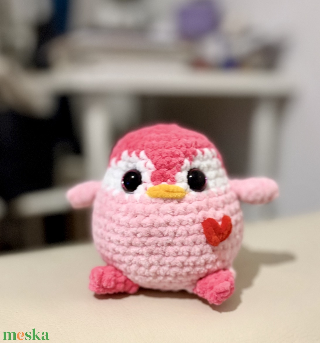 Horgolt pingvinpár � pihe-puha amigurumi ajándék - játék & sport - plüssállat & játékfigura - pingvin - Meska.hu