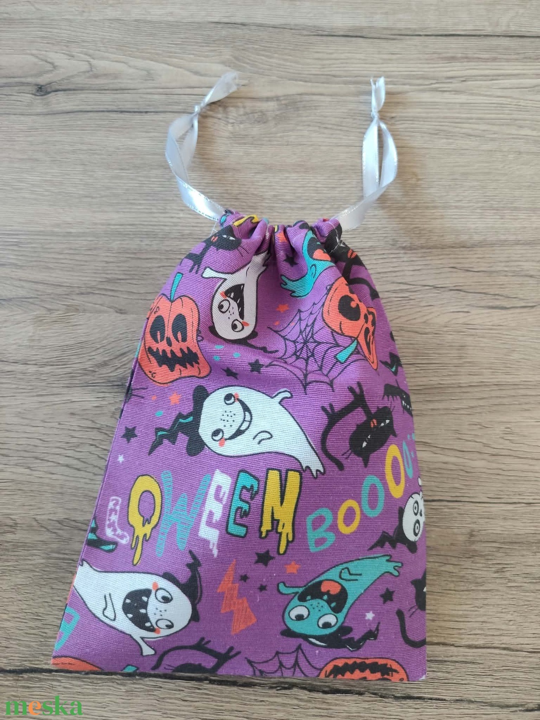 Halloween csokiszsák - otthon & életmód - papír, írószer - ajándékozás kellékei - ajándékzsák, csomagolás - Meska.hu
