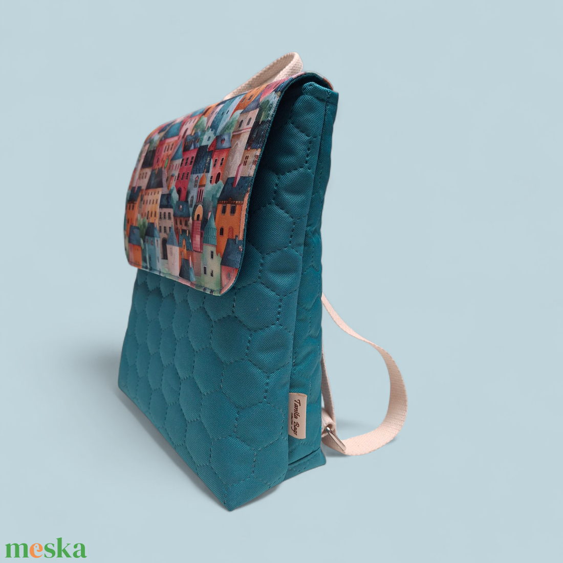 Meseváros gyermek hátitáska - táska & tok - hátizsák - kishátizsák - Meska.hu