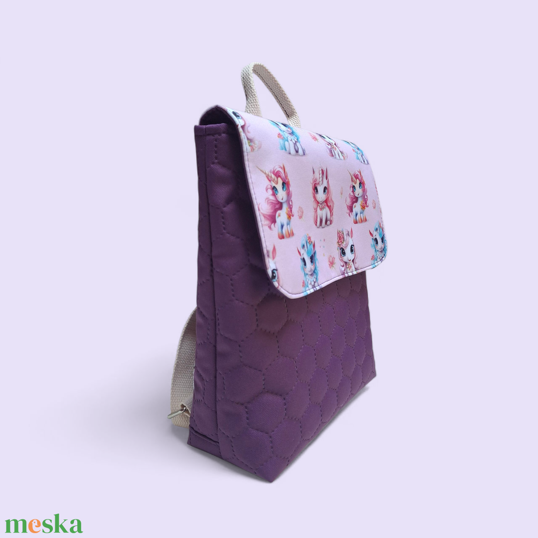Meseváros gyermek hátitáska - táska & tok - hátizsák - kishátizsák - Meska.hu