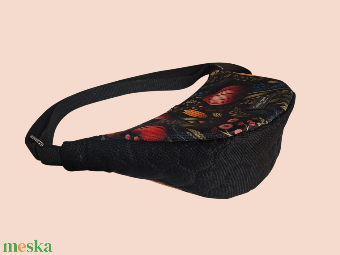  Színes virágos oldaltáska - táska & tok - kézitáska & válltáska - vállon átvethető táska - Meska.hu