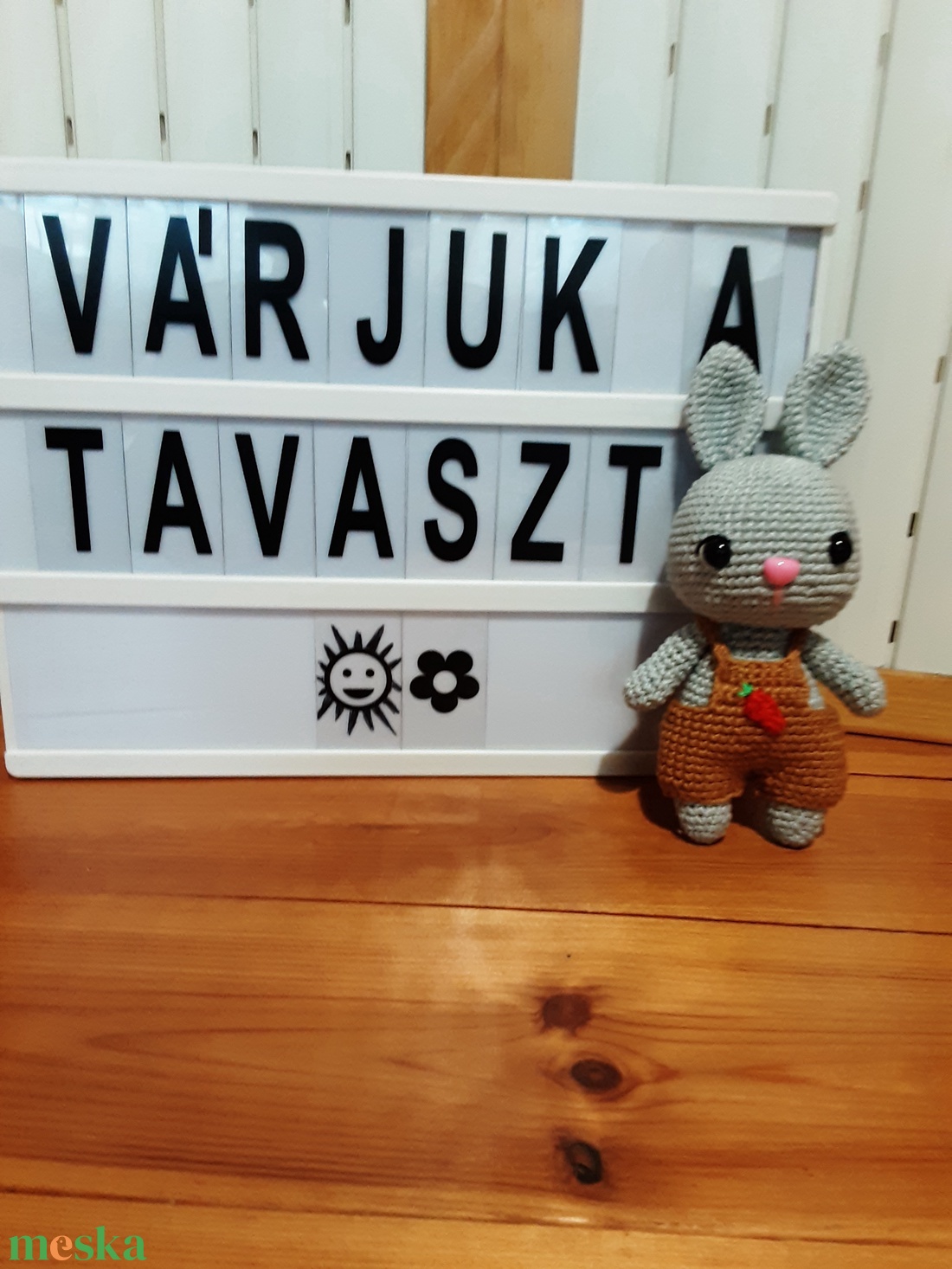 Horgolt nyuszi - játék & sport - plüssállat & játékfigura - nyuszi - Meska.hu Horgolt nyuszi - játék & sport - plüssállat & játékfigura - nyuszi - Meska.hu
