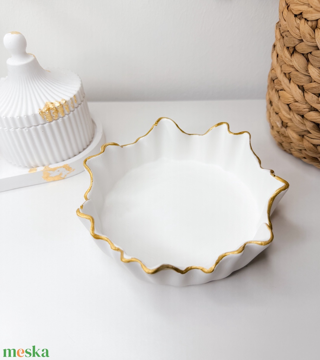 Dekor tál - otthon & életmód - dekoráció - asztal és polc dekoráció - dekorációs tál, tartó - Meska.hu