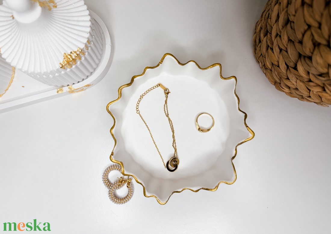 Dekor tál - otthon & életmód - dekoráció - asztal és polc dekoráció - dekorációs tál, tartó - Meska.hu