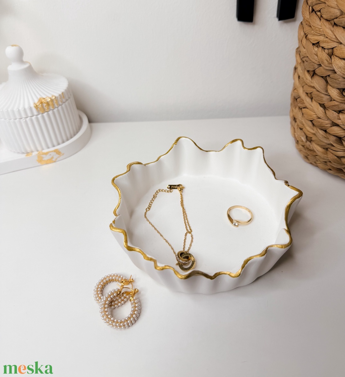 Dekor tál - otthon & életmód - dekoráció - asztal és polc dekoráció - dekorációs tál, tartó - Meska.hu