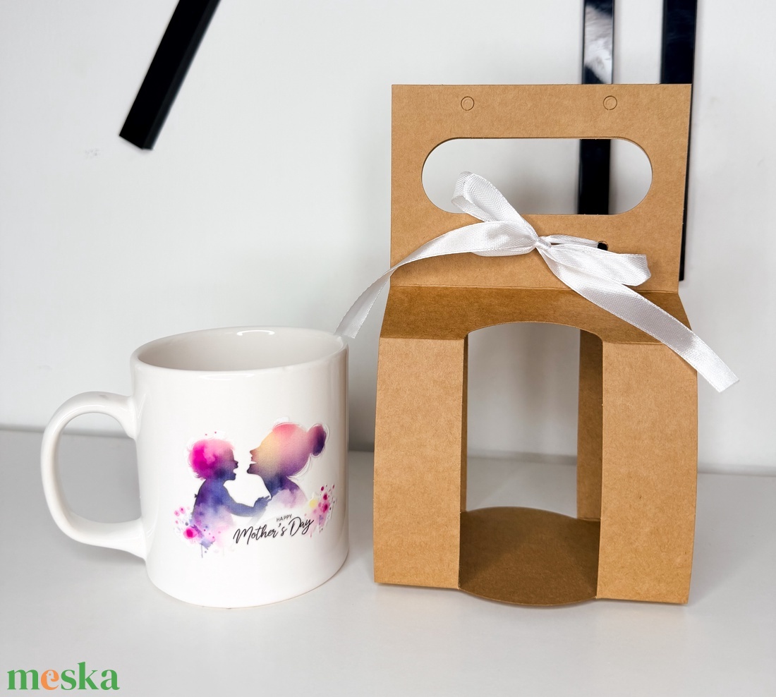 Anyák napi ajándék bögre - Anya-gyermek - otthon & életmód - konyhafelszerelés, tálalás - tálalás - bögre & csésze - Meska.hu