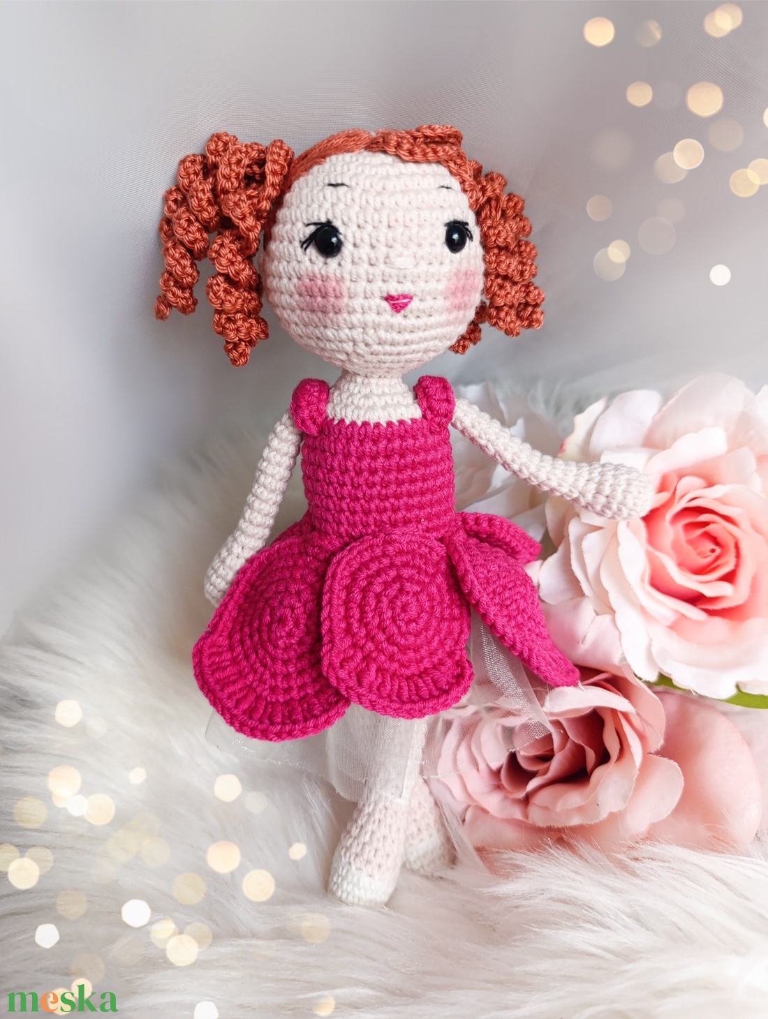 Rózsa balerina baba horgolásminta amigurumi - diy (csináld magad) - szabásminta, útmutató - horgolási minta - Meska.hu Rózsa balerina baba horgolásminta amigurumi - diy (csináld magad) - szabásminta, útmutató - horgolási minta - Meska.hu