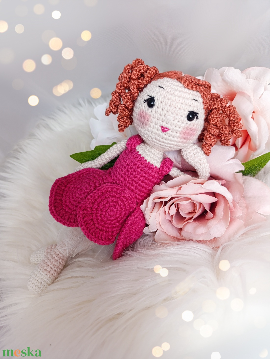 Rózsa balerina baba horgolásminta amigurumi - diy (csináld magad) - szabásminta, útmutató - horgolási minta - Meska.hu Rózsa balerina baba horgolásminta amigurumi - diy (csináld magad) - szabásminta, útmutató - horgolási minta - Meska.hu