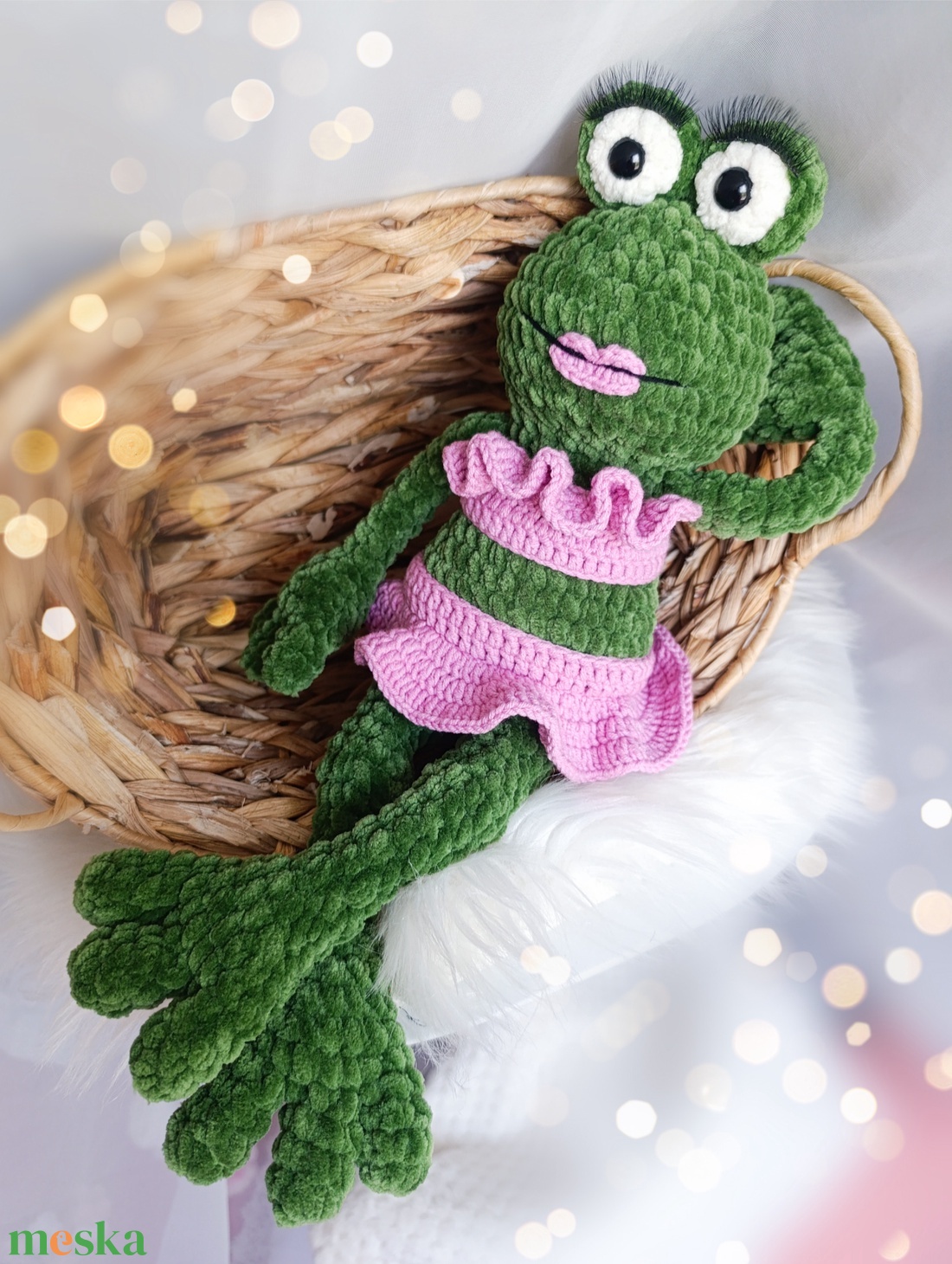 Bori plüss béka horgolásminta amigurumi - diy (csináld magad) - szabásminta, útmutató - horgolási minta - Meska.hu Bori plüss béka horgolásminta amigurumi - diy (csináld magad) - szabásminta, útmutató - horgolási minta - Meska.hu